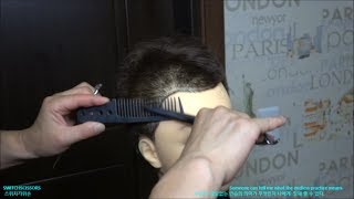 Haircut scissors practice ASMR [upl. by Hamner]