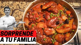 Estofado de pollo peruano🇵🇪 Facil y rapido👨‍🍳 [upl. by Greysun]