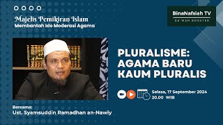 PLURALISME AGAMA BARU KAUM PLURALIS [upl. by Willett]