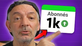 Comment avoir 1000 abonnés Youtube RAPIDEMENT en 2024 [upl. by Belen]