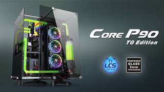 Thermaltake Core P90 Tempered Glass Edition MidTower Chassis Product Animation [upl. by Chaddie888]