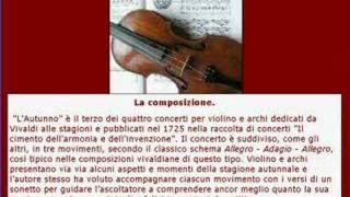 quotLAutunnoquot di A Vivaldi  Guida allascolto [upl. by Atter923]