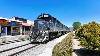 Chepe Express llegando y saliendo de estación Creel [upl. by Sanbo578]