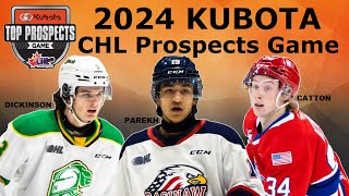 2024 NHL DRAFT CHL TOP PROSPECTS Game Highlights [upl. by Gnilrac698]