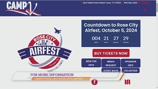 Rose City Airfest benefiting Camp V [upl. by Aynot]