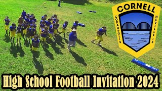 Cornell High School Football 2024 Invitational with Student Chosen Hype Music [upl. by Kiker]