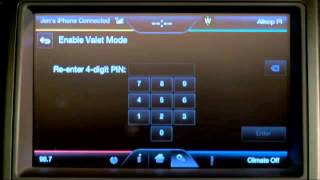 My Ford Touch Enabling Valet Mode [upl. by Blader]