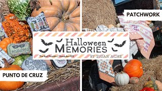 Episodio 94 Memorias de Hallowen flosstube puntodecruz patchwork crossstitch quilting [upl. by Wheaton637]