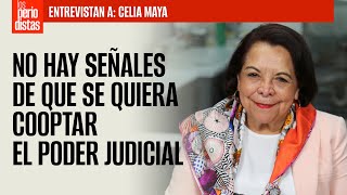 Entrevista ¬ No hay señales de que se quiera cooptar el Poder Judicial Consejera Maya [upl. by Ochs]