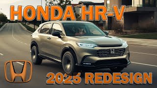 2025 HONDA HRV REVIEW Hybrid Model Comes to the USA Exterior and Interior Changes Announced [upl. by Llenad]