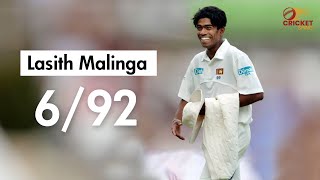 Lasith Malingas Sensational Debut Test Bowling  Unplayable Deliveries  Test Debut Highlights [upl. by Yssor]