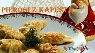 Pierogi z kapustą  TalerzPokustv [upl. by Rather918]