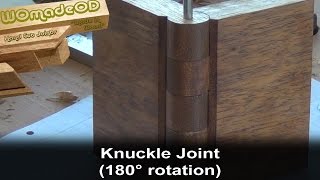 Make a Knuckle Joint in Wood [upl. by Aseiram]