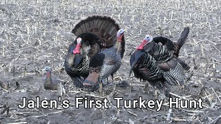 Jalens First Turkey Hunt  quotWhat is adrenalinequot [upl. by Irod]