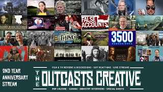 THE OUTCASTS CREATIVE TWO YEAR ANNIVERSARY CELEBRATION STREAM  SPECIAL GUESTS  QUIZ amp MORE [upl. by Partridge]