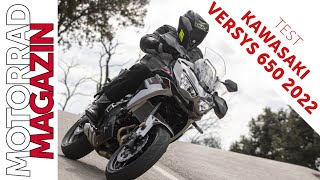 Kawasaki Versys 650 Test 2022  Das Schnäppchen unter den Alleskönnern wird erwachsen [upl. by Nnomae317]