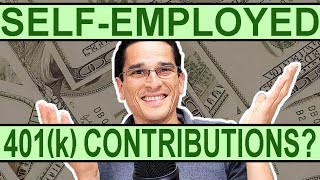 How Do I Calculate Solo 401k Contributions When Im SelfEmployed [upl. by Htilil924]