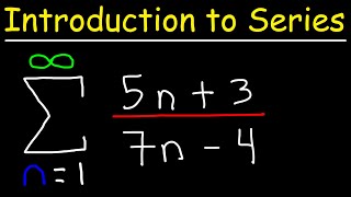 Convergence and Divergence  Introduction to Series [upl. by Lyudmila]