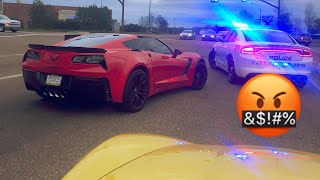 C7 Z06 outruns cop car and officer isnt happy about it  HBtv Ep 4 [upl. by Nylitsirk]