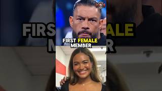 First Female member set to join the Bloodline wwe wrestling romanreigns bloodline [upl. by Tedmann]