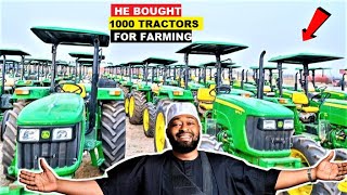 HE BOUGHT 1000 TRACTORS FOR MECHANIZED FARMING IN NIGER STATE NIGERIA WATCH [upl. by Franck]