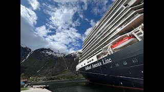 Holland America’s Newest Cruise Ship MS Rotterdam Full Ship Tour During Norway Cruise [upl. by Anipsed]