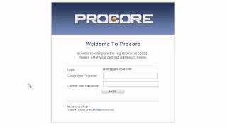 Procore Login Video [upl. by Talie706]