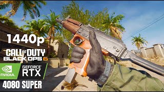 Black Ops 6 1440P Benchmark  RTX 4080 SUPER  14900K  32GB RAM 6000mhz [upl. by Ellehcear913]