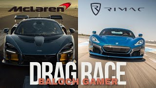 Rimac Nevera VS McLaren Speedtail MILLION BATTLE Baloch Gamer [upl. by Linnea304]