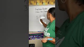 Converting Improper Fractions to Mixed Numbers Using Tape Diagrams [upl. by Rannug829]