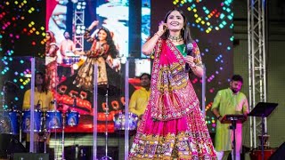 Geeta Rabari  Navratri Day  1 Live in Andheri mumbai Garba Dandiya Rass Gujarati Songs 2023 [upl. by Nabal]