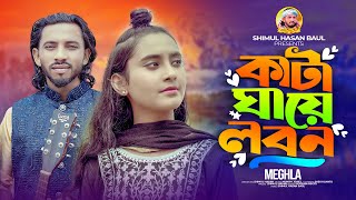 কাটা ঘায়ে লবন 🔥 মেঘলা 🔥 Kata Ghaye Lobon 🔥 Meghla🔥 শিমুল হাসান🔥 Shimul Hasan Baul🔥 New Sad Song [upl. by Marrilee]