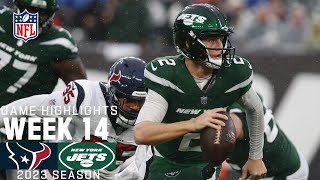 Houston Texans vs New York Jets  2023 Week 14 Game Highlights [upl. by Zacarias]