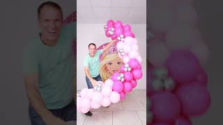 Easy balloon ideas 🤩👍 birthday decoration ideas at home  Balloon arch 🤩TikTok Videos balloon diy [upl. by Sage]