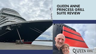 Cunard’s Queen Anne amp Princess Grill suite reviewcunard travel cruiseship [upl. by Nordna775]