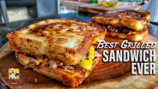 The Best Grilled Sandwich Ever  Blaze Griddle [upl. by Derron140]