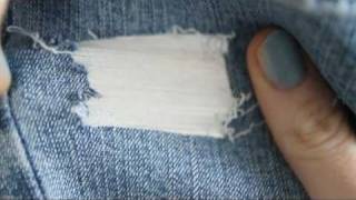 DIY ripped jeans [upl. by Ydeh147]