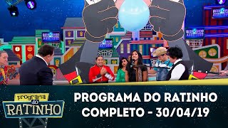 Programa do Ratinho Completo  Programa do Ratinho 300419 [upl. by Dario996]