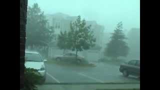 DerechoSevere Thunderstorm From Montgomery Village Maryland  June 4th 2008 [upl. by Alyekahs]