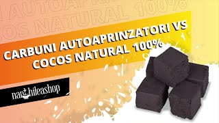 Carbuni Narghilea  Autoaprinzator vs Carbuni Cocos Natural 100  narghileashopro [upl. by Acceber467]