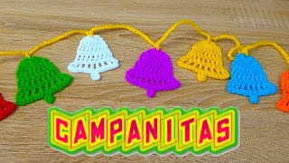 ¡¡De Forma Fácil 🔔⛄ Campanitas navideñas paso a paso [upl. by Borchert190]