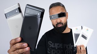 Google Pixel 6 vs 6 Pro UNBOXING  Which Should You Buy [upl. by Afton]