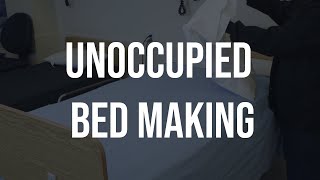 Unoccupied Bed Making [upl. by Atsejam]