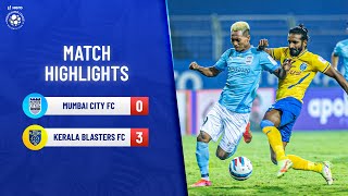 Highlights  Mumbai City FC vs Kerala Blasters FC  Match 35  Hero ISL 202122 [upl. by Oivatco951]