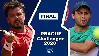 Stan Wawrinka vs Aslan Karatsev  PRAGUE FINAL 2020 [upl. by Arabeila]