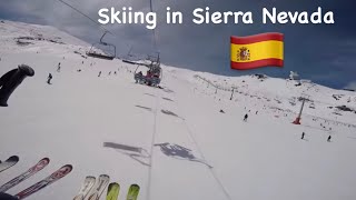 Skiing in Sierra Nevada Spain 2016 [upl. by Xavier]