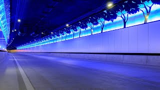 Smart tunnel lighting ensures safety reduced lifecycle costs and carbon footprint for NorthConnex [upl. by Alegnasor5]