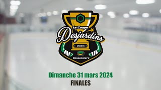 Coupe Desjardins à Bonaventure Dimanche 31 mars 2024 Finales AM [upl. by Brodie]