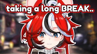 Bae Talks about why Shes Going to Take a Long Break Starting next month 【Hakos Baelz  Hololive EN】 [upl. by Nedarb]