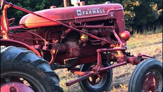 Farmall super A tilling [upl. by Klimesh509]